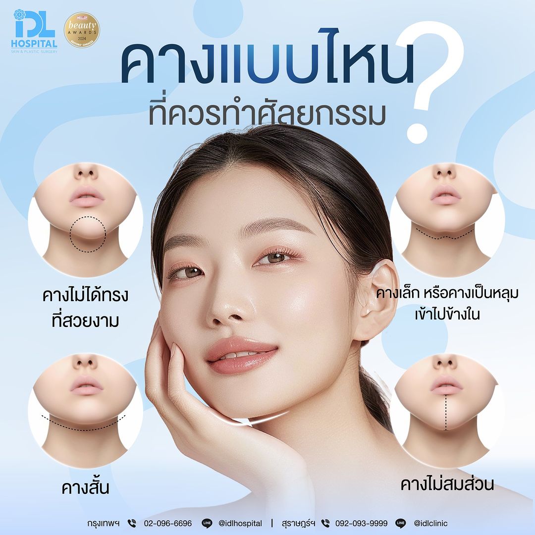 คางแบบไหนที่ควรศัลยกรรม